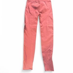 Fabletics Dusty Coral Sculpt Knit Seamless leggings NWOT